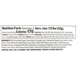 Coconut Cream Pie Milk Chocolate Bar 2.25oz