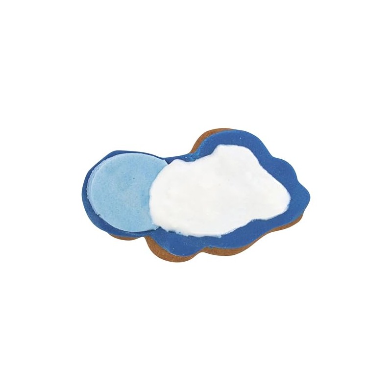 Städter 064348f Cookie Cutters Cloud 6.5 cm Stainless Steel Dishwasher