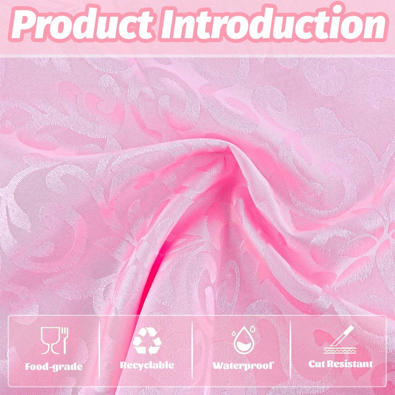 Zi Lan Pink Cloth Napkins Set of 4-18x18, inches Square