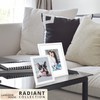 Langdon House 7x5 Picture Frames (White, 3 Pack), Modern w/Bevelled