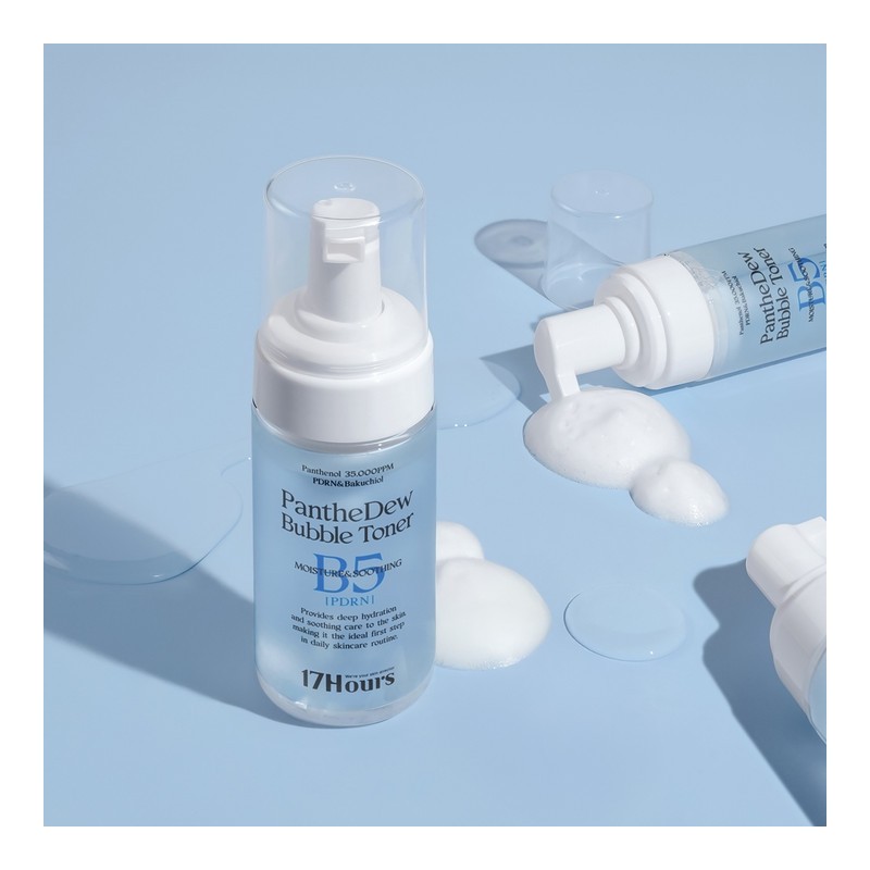 Panthenol bubble toner that doesn't pass by like waterㅣIt absorbs