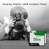 Synergy Digital 16GB Compact Flash Memory Cards, Compatible with Nikon