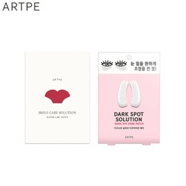 ARTPE Smile Care Solution Eleven Line Patch + Dark Spot Solution Dark Eye Zone Patch Set 2items