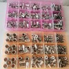 300 Qt Aluminum Rivet Nut Kit Rivnut Nutsert Assort (150pcs