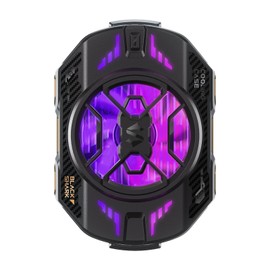 Phone Cooler, Black Shark 4 Pro Phone Cooling Fan for Gaming, Video Streaming and Driving in Car 27W Cell Phone Radiator for 67-88mm Smartphone