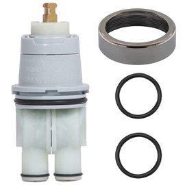 RP46074 Shower Cartridge Assembly Compatible For Shower and Tub 13/14 Series Faucet, Single-handle Universal Valve Cartridge Repair Assembly, Include RP22734 Bonnet Nut Replacement