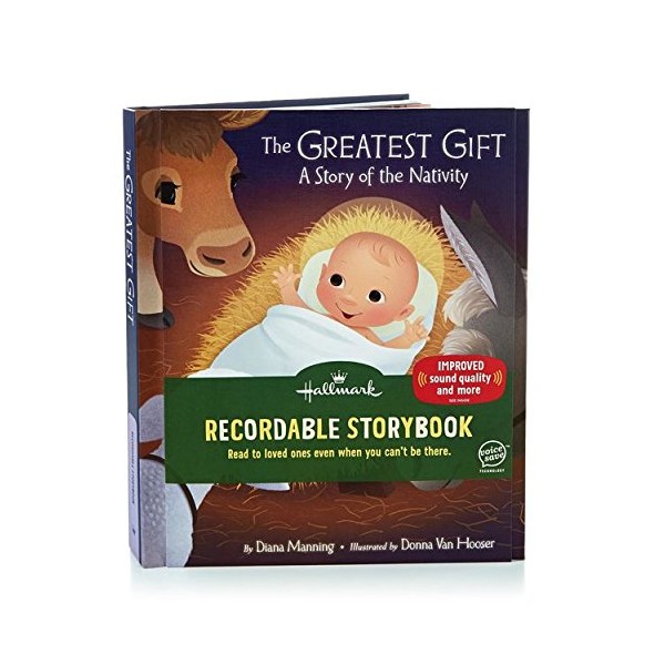 Hallmark "The Greatest Gift: A Story of the Nativity" Recordable Storybook