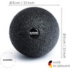 Black Roll, Made in Germany, Lightweight, Stretch Ball, Black, Genuine