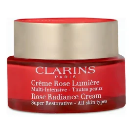 Crema Antienvejecimiento Rose Radiance Clarins Tipo de piel Todo tipo de piel