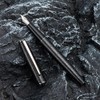 Hong Dian A3 pluma estilográfica de aluminio negro, diseño de