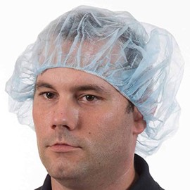 Bouffant Cap (Case of 1,000) (Blue, 24")