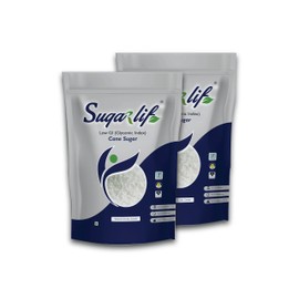 Sugarlif Low GI Sugar | Orignal Product of Dr. C K Nandagopalan | Herbal Cane Sugar | Free From Chemicals, Artificial Sweetener Substitute | Low Glycemic Index (1 Kg) - (Pack of 2)