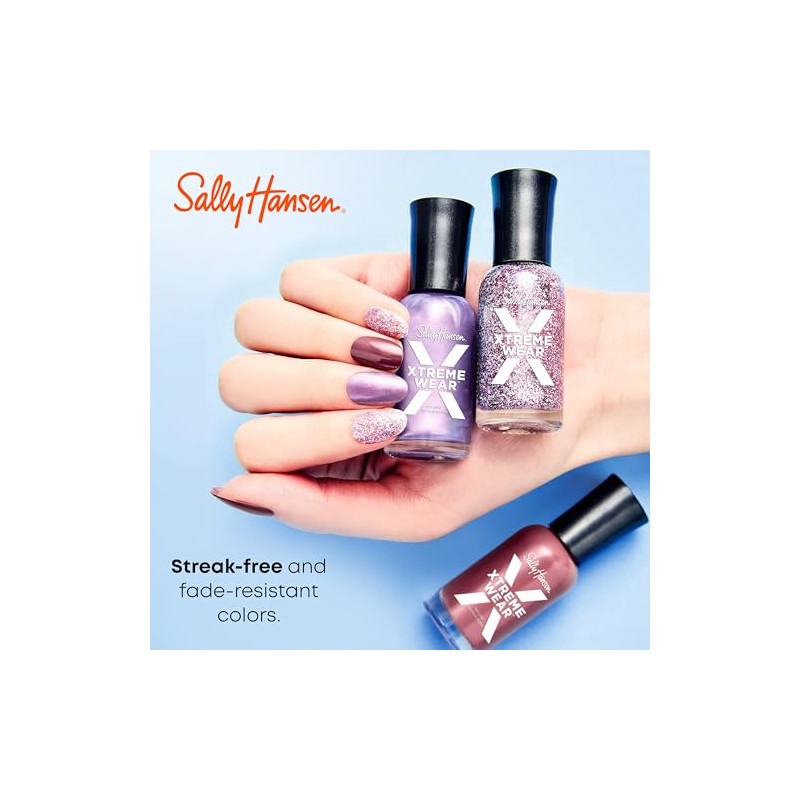 Sally Hansen Hard as Nails Xtreme Wear Color de uñas,