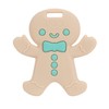 Nuby All Silicone Holiday Tree & Gingerbread Man Cookie Teether