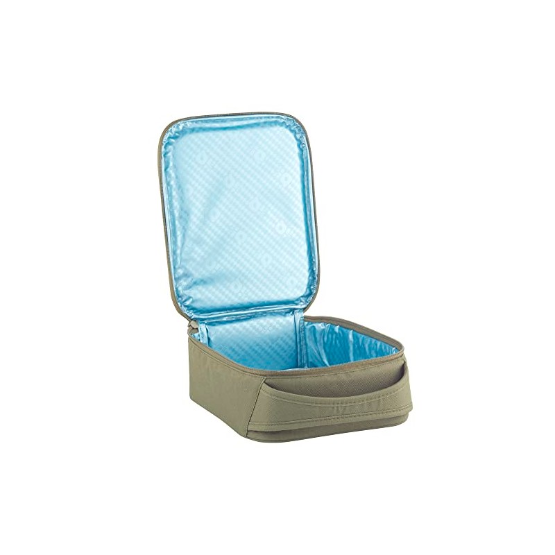 Smash 20851 Basic Insulated Lunch Bag, Fabric, 4 liters, Khaki