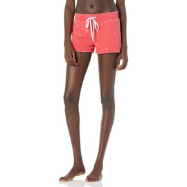 PJ Salvage Women's Loungewear Joyful Spirits Short, Red Hot, XL