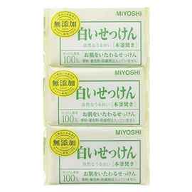 Additive-free, white soap 3 P