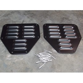 Taboo Customs LLC Hood Louvers/Vents for Jeep Wrangler (TJ & YJ)