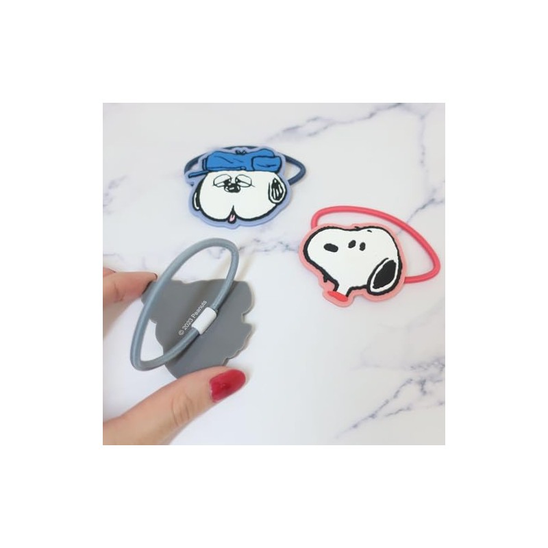 Snoopy [Hair Access] Rubber Mascot Hair Rubber Peanuts