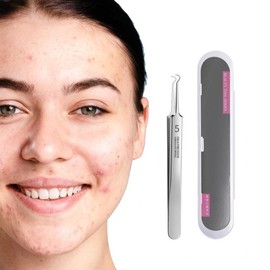 Skincare Hook Blackhead & Sebum Remover Tweezer Style 3ea