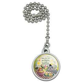 GRAPHICS & MORE When Life Gives You Lemons Make Lemonade Dog Ceiling Fan and Light Pull Chain