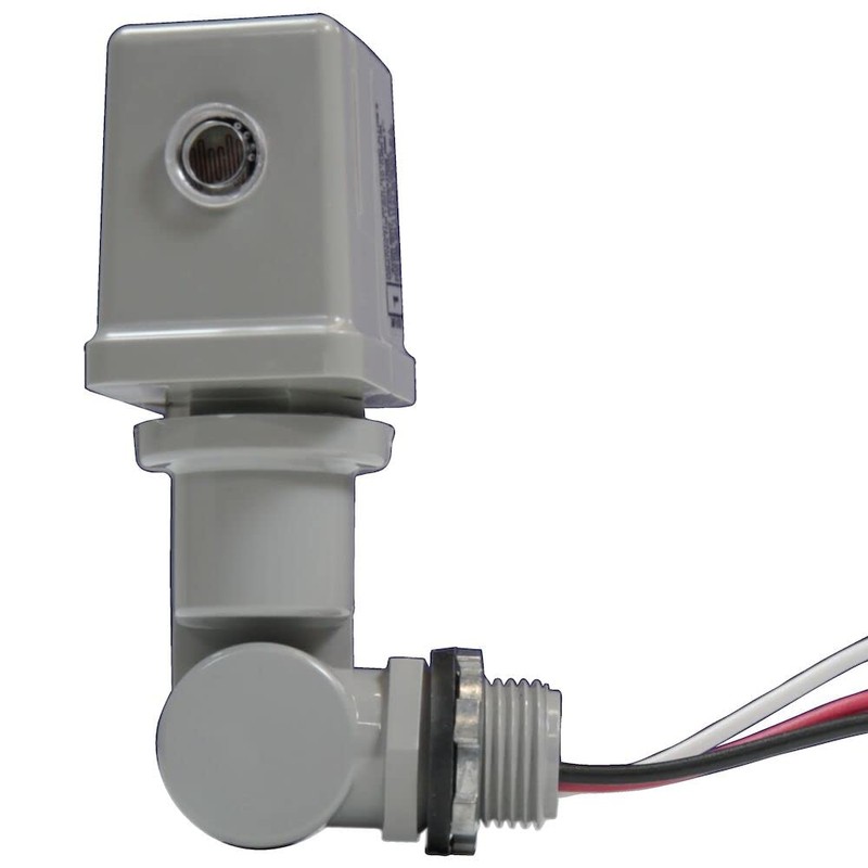 Intermatic K4221C 120-Volt Stem and Swivel Mount Thermal Photocontrol -
