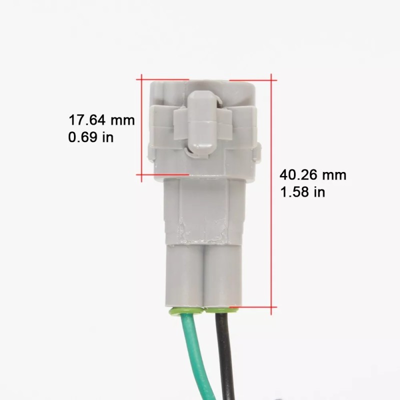 AvtoDonor ABS Wheel speed sensor connector Toyota Avalon. 2005-2012. 89543-07030