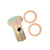 Partuto M16x1.5mm Metric Thread Banjo Bolts Brake Fitting Adapter with