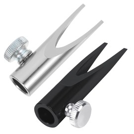 Healeved 2pcs Manual Makeup Pencil Sharpener Dual-Sided Eyebrow and Lip Liner Tool for Precision Sharpening Compact Design for Artists and Beginners Black Silver