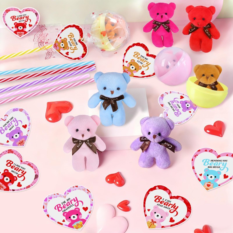 Valentines Day Gifts for Kids Classroom, 30 Packs valentines lollipop