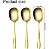 YSHIGUING 3 Pcs Stainless Steel Large Buffet Serving Spoons, Serving