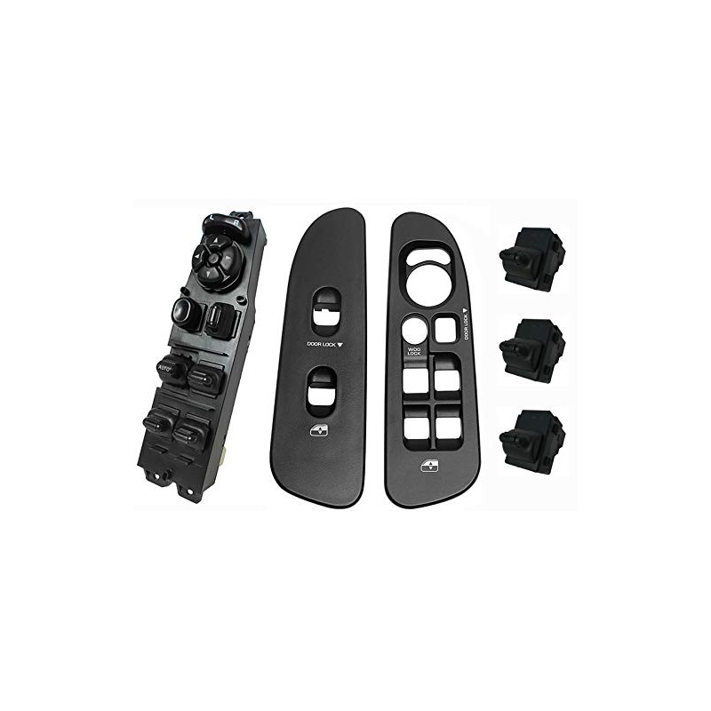 SWITCHDOCTOR Window Switch set for 2002-2009 Dodge Ram (Black)