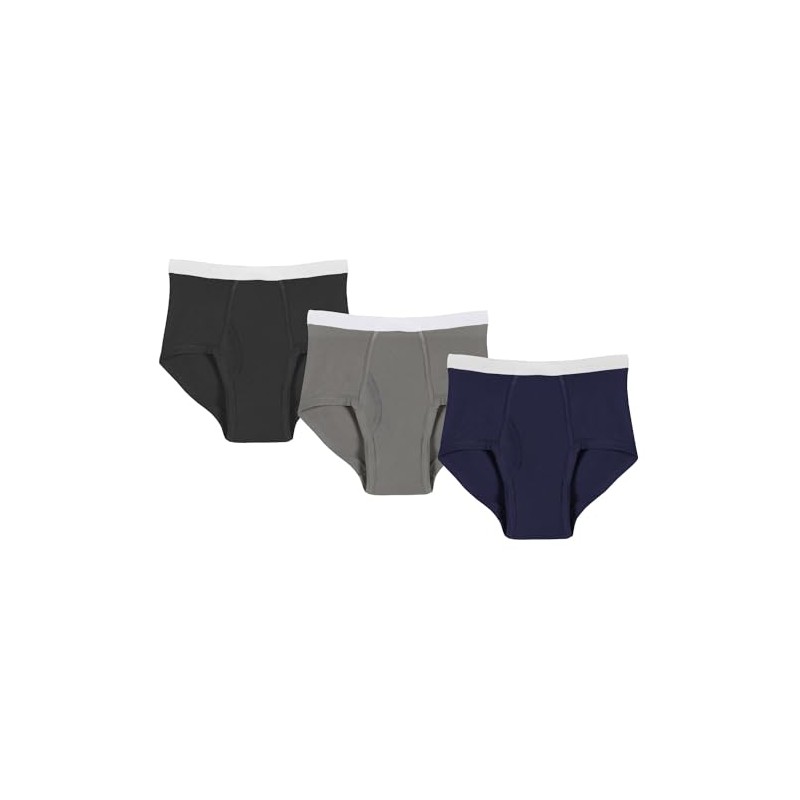 SUPPORT PLUS Mens Incontinence Underwear Washable Briefs Reusable 10 oz.