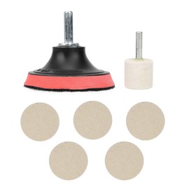 Glass Polishing Kit, Glass Scratch Remover, Cerium Oxide Powder Polishing Kit for Windscreen and Glass