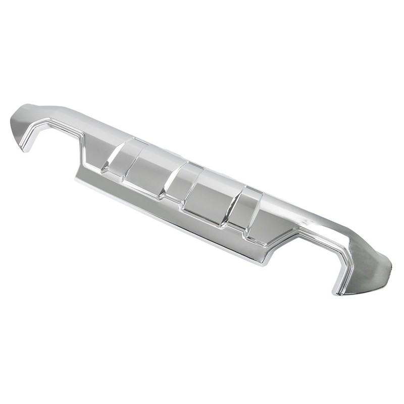 labwork Front Bumper Lower Valance Skid Plate Chrome Replacement for