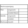 PKV – Beihilfe Billing from Kaufhaus2010 – Wooden Stamp with