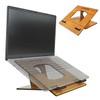 DIGRESO Portable Bamboo Wood Laptop Stand, Eco Friendly and Ergonomic