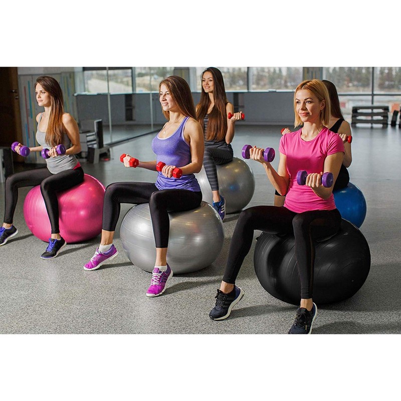 Exercise Ball for Yoga, Fitness, Balance Stability, Extra Thick Professional