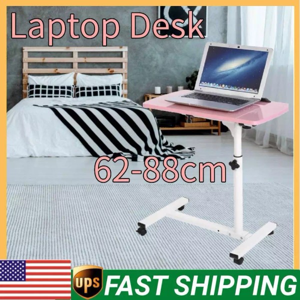 Portable Laptop Table Desk Stand Sofa Bed Tray Height 62-88cm