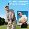 Golf Wrist Brace,Adjustable Golf Wrist Training Aid Professional Swing Trainer