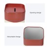 DHinkyoung Razor Blade Bank, Gentleman Style Shaver Disposal Case with