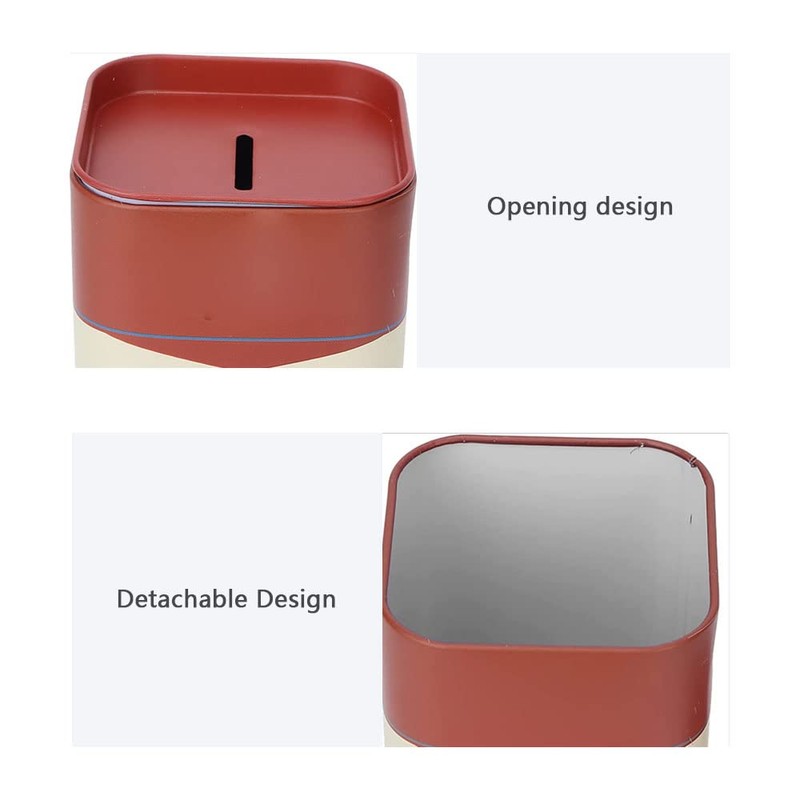 DHinkyoung Razor Blade Bank, Gentleman Style Shaver Disposal Case with