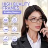 Kerecsen Reading Glasses 5 Pairs Fashion Ladies Readers Spring Hinge
