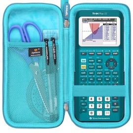 Aproca Calculator Case Compatible with Texas Instruments TI-84 Plus CE/TI-84 Plus/TI-83 Plus/TI-89 Titanium/TI-85 / TI-86 Color Graphing Calculator-Teal (Case Only)