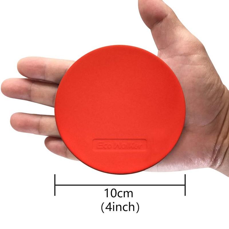 Eco Walker Flat Marker Spot Cones 4 Inch for Classroom