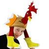 Christmas Hats For Adults - Brown Turkey Hat With Red,