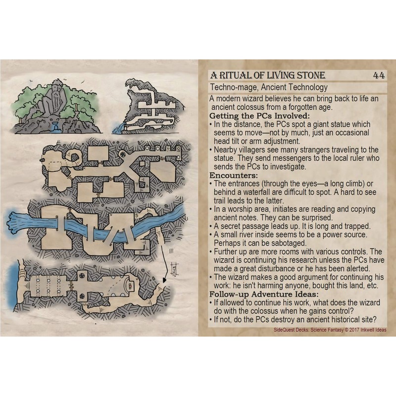 Sidequest Decks: Science Fantasy