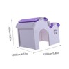DOITOOL Hamster Den Hamster Hut Gerbil Play House Small Animal
