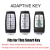 HIBEYO Key Case Cover Compatible with Hyundai Genesis GV80 GV90