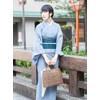 [Tayutafu] Kurume Woven Kimono, Washable Kimono, Tailored Kimono, Single Clothing,